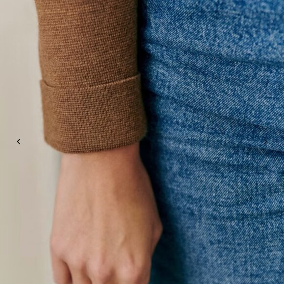 Sezane Camel Brown Women's Betty Cardigan S - Picture 2 of 3